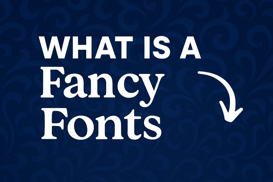 What Is a Fancy Font