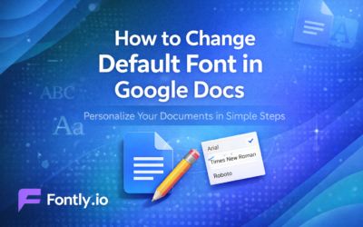 How to Change Default Font in Google Docs