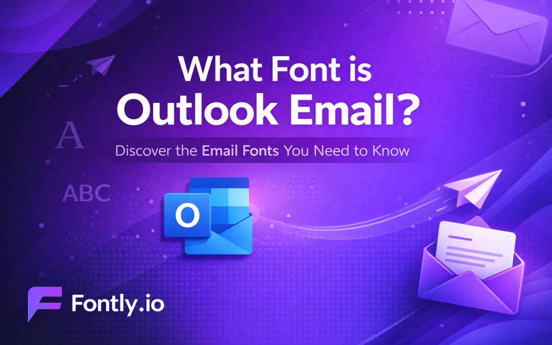 what font is outlook email