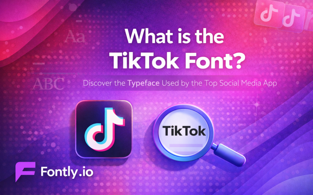what is the tiktok font