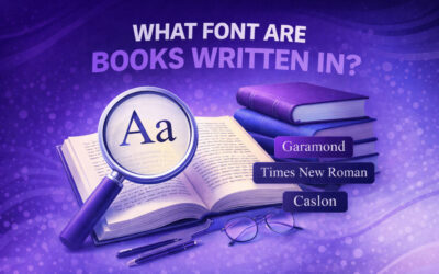 What Font Are Books Written In?