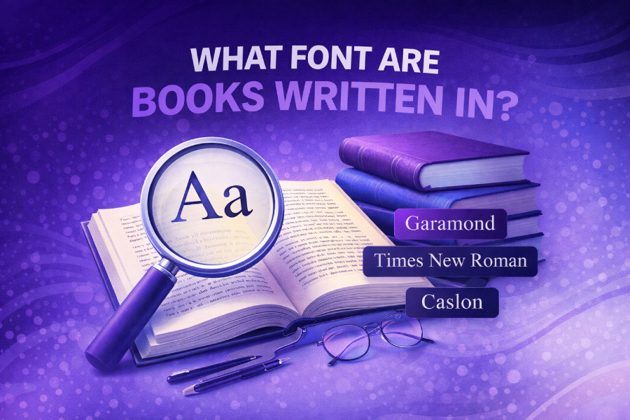 what font are books written in