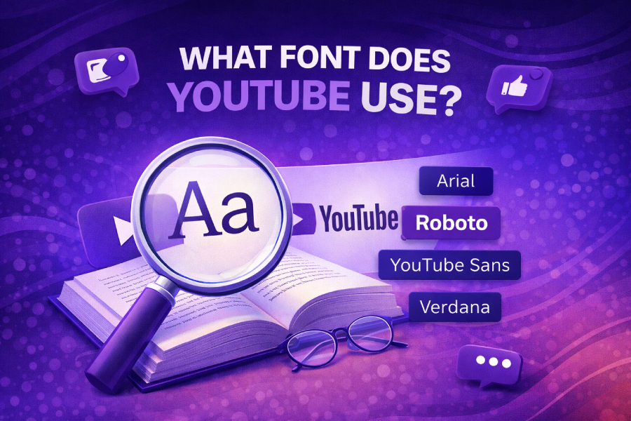what font does youtube use