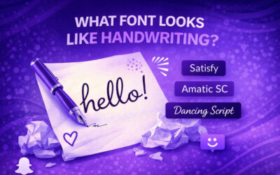 What Font Looks Like Handwriting? Best Handwritten Fonts for Your Design Projects