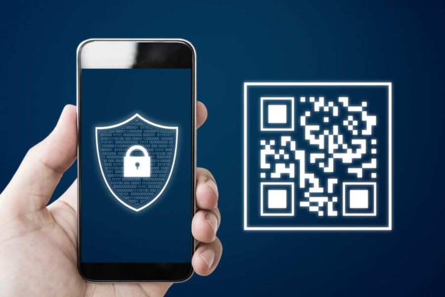 Secure QR code generator