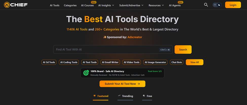 Top AI Tools Directories in
